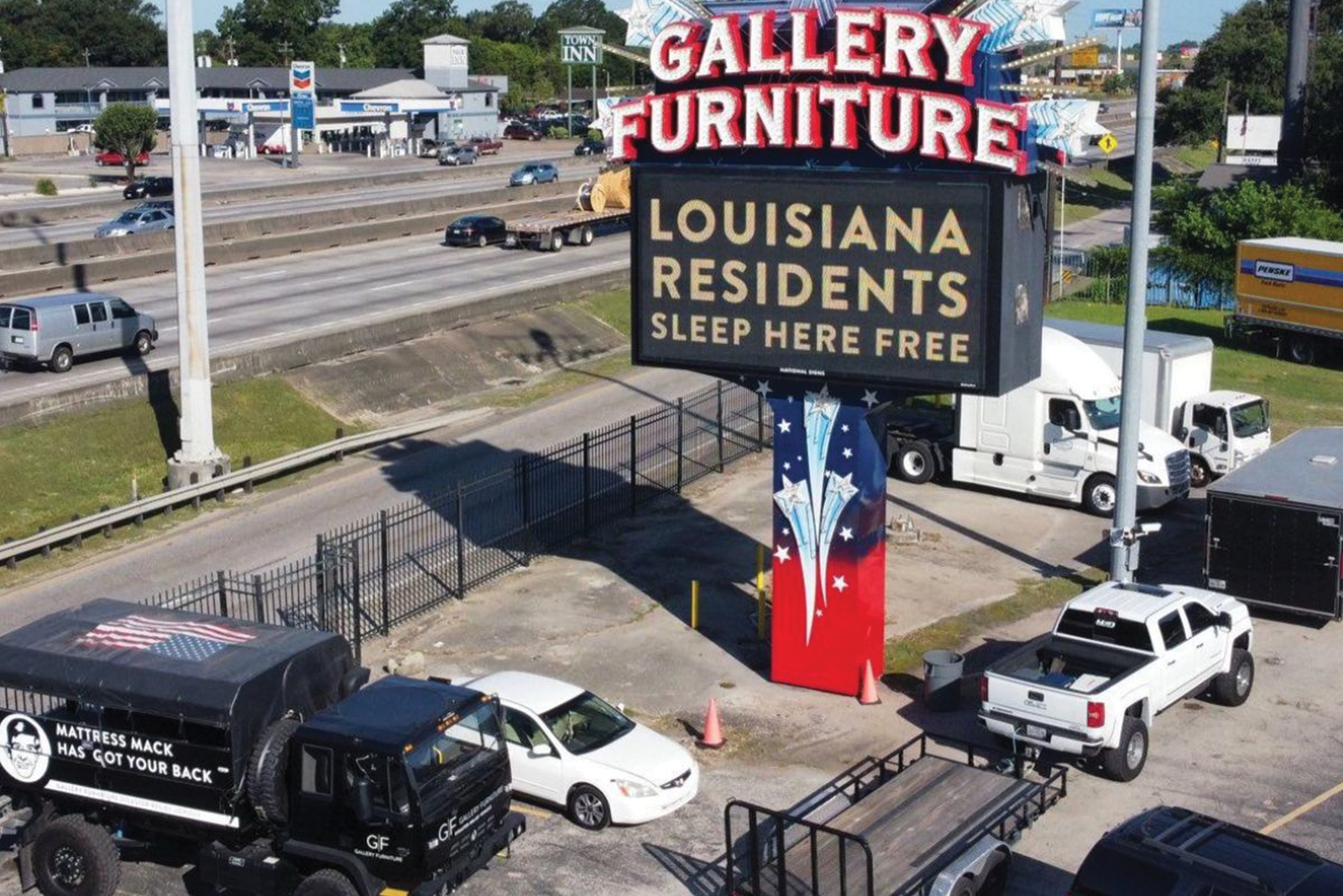 Gallery Furniture Store Front